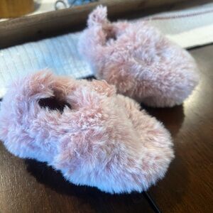Carter's Soft Pink Baby Booties